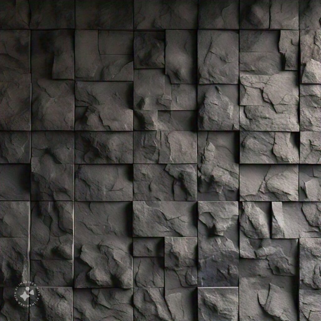 Desain dinding tembok bagian luar Full-Batu Andesit