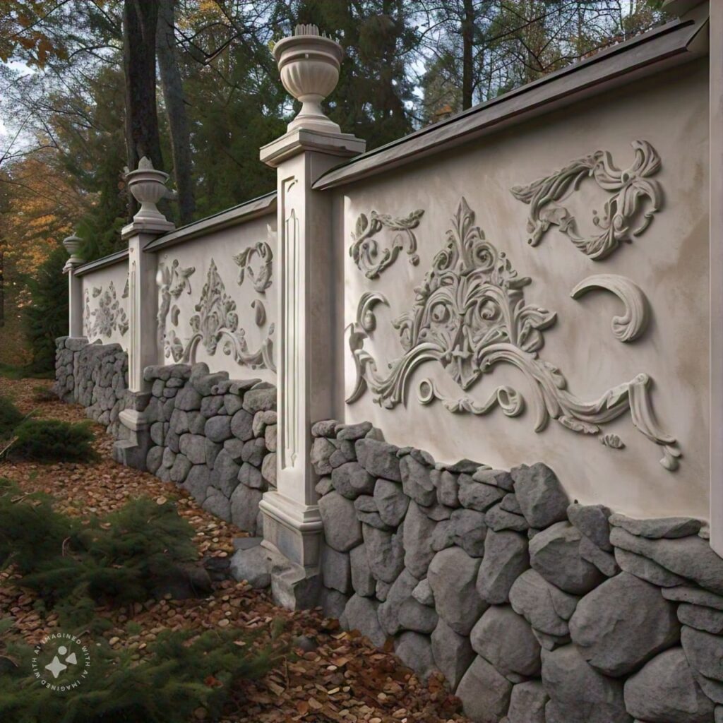 Ragam Variasi Dinding Tembok Luar dengan Batu Andesit 1