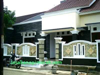 rumah minimalis pakai batu alam terbaru jasa kanopi