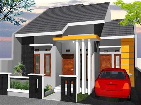 desain rumah minimalis tampak depan lantai modern