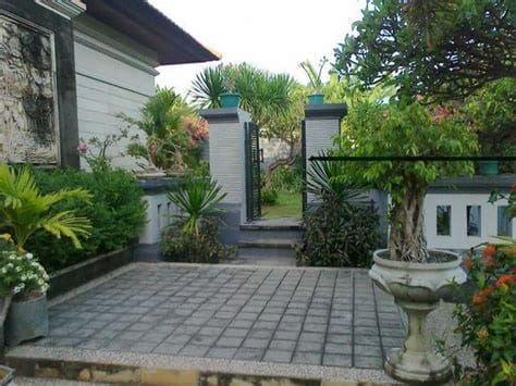 desain teras rumah batu alam renovasi rumahnet