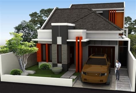 desain atap rumah minimalis modern renovasi rumahnet