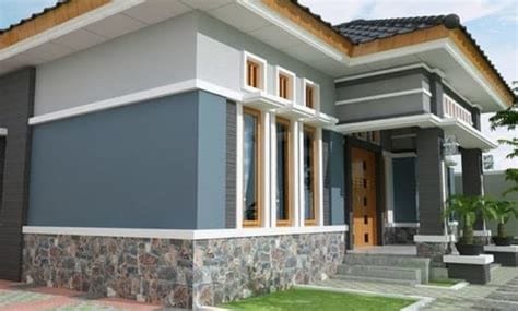 model desain rumah minimalis tampak depan terbaik