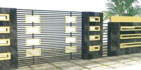 model pagar depan minimalis batu alam terbaik ndik home