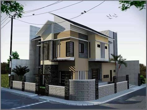 desain pagar rumah minimalis ndik home