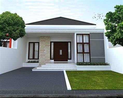 inspirasi desain rumah minimalis sederhana tapi elegan