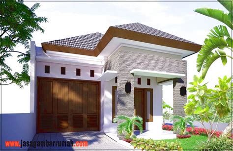 lihat desain teras rumah minimalis batu alam informasi
