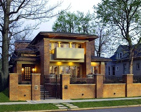 desain pagar besi minimalis batu alam terbaru