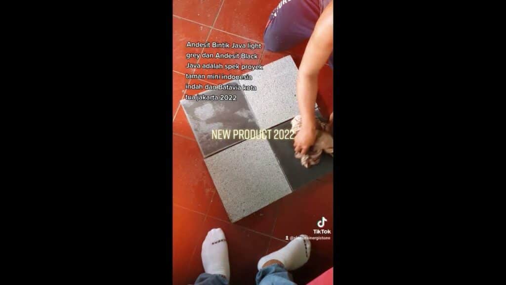 Batu Andesit 50x50 Bakar 17