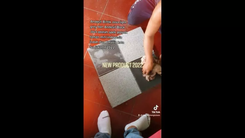 Batu Andesit 80x80 Bakar 17