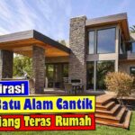 batu alam untuk tiang teras